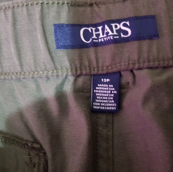 NWT Chaps cropped trouser size:12P - Picture 4 of 8